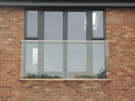 Frameless Glass Juliet Balconies