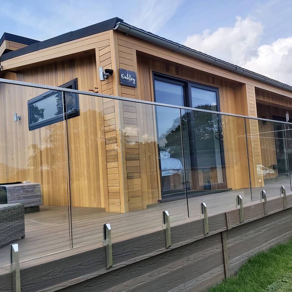 Bowland Retreat Glass Railings